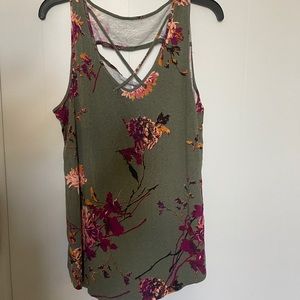 Fall Colored Tank Top